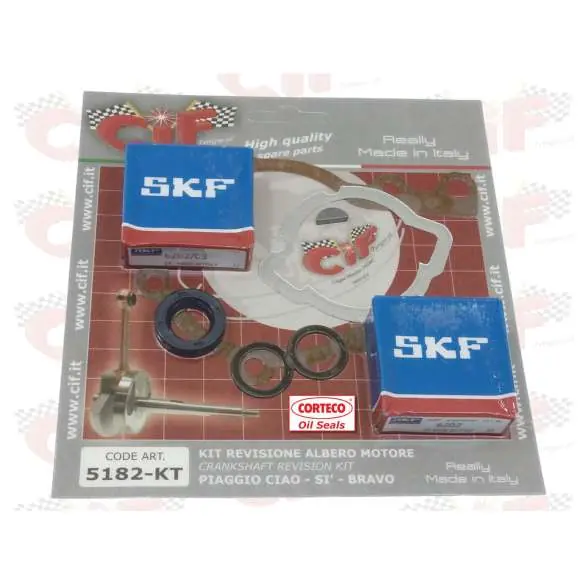 KIT REVISIONE ALBERO MOTORE PIAGGIO CIAO – BOXER – BRAVO – SI Offerta