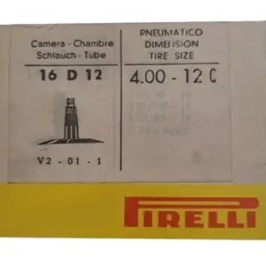 Offerta Lampo CAMERA D’ARIA PIRELLI 4.00-12
