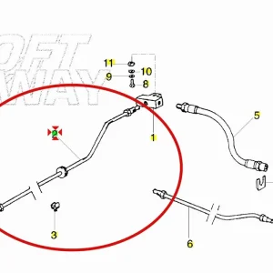 TUBO RIGIDO PIAGGIO APE TM Consegna Rapida